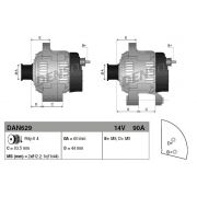 Слика 4 на Алтернатор DENSO DAN629