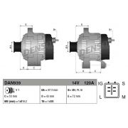 Слика 3 $на Алтернатор DENSO DAN939