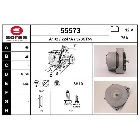 Слика на Алтернатор EAI 55573