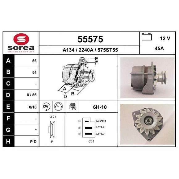 Слика на Алтернатор EAI 55575