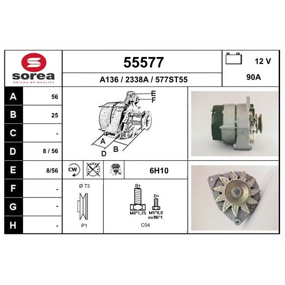 Слика на Алтернатор EAI 55577