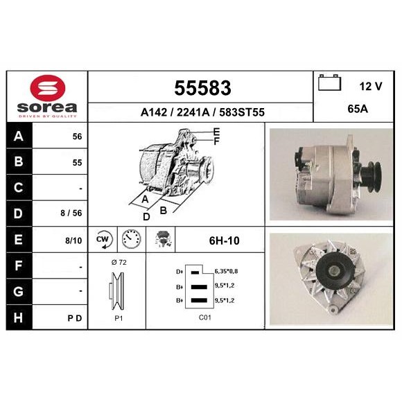 Слика на Алтернатор EAI 55583