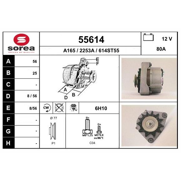 Слика на Алтернатор EAI 55614