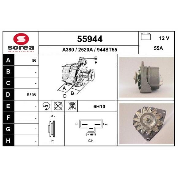 Слика на Алтернатор EAI 55944