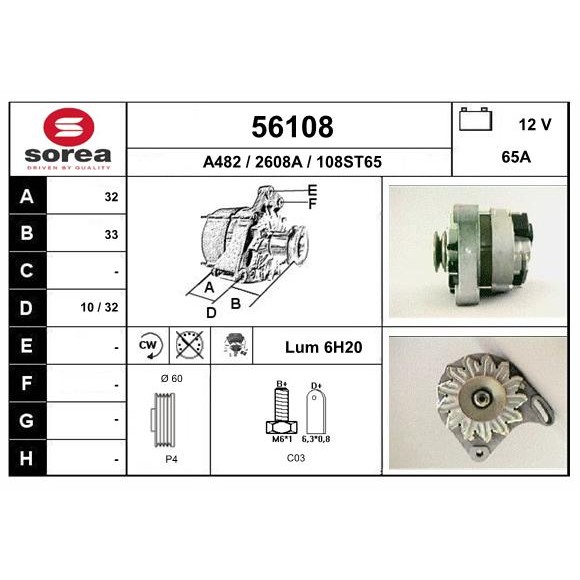 Слика на Алтернатор EAI 56108