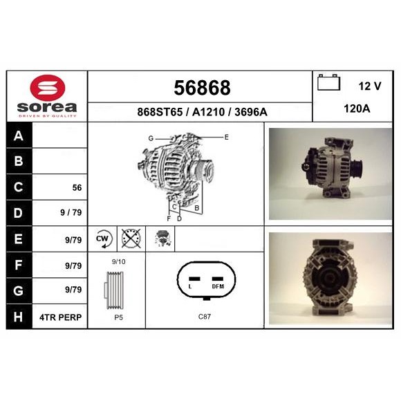 Слика на Алтернатор EAI 56868