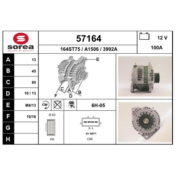 Слика на Алтернатор EAI 57164