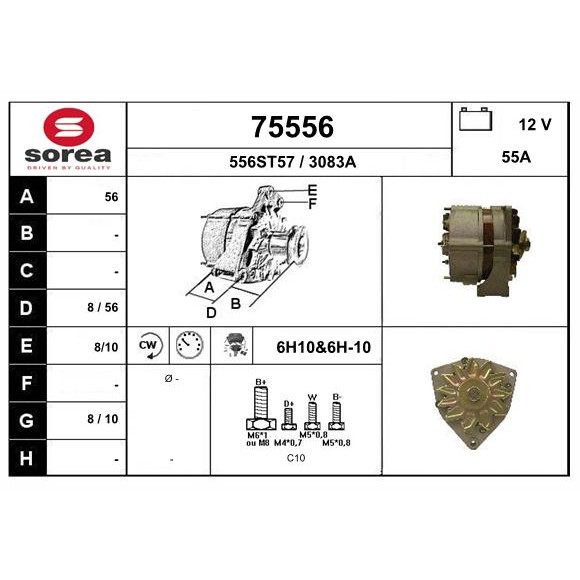 Слика на Алтернатор EAI 75556