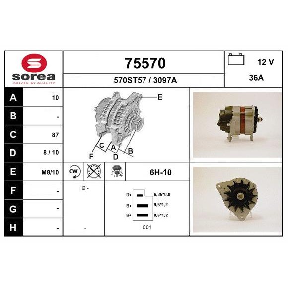 Слика на Алтернатор EAI 75570