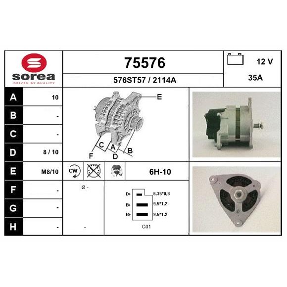 Слика на Алтернатор EAI 75576