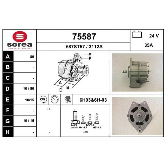 Слика на Алтернатор EAI 75587