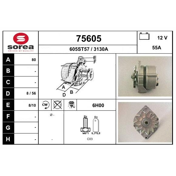 Слика на Алтернатор EAI 75605