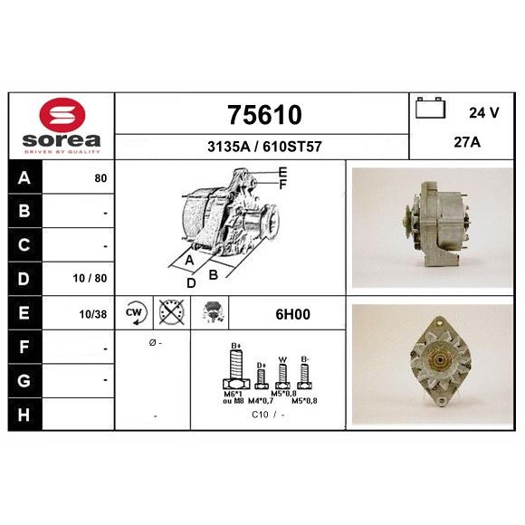 Слика на Алтернатор EAI 75610