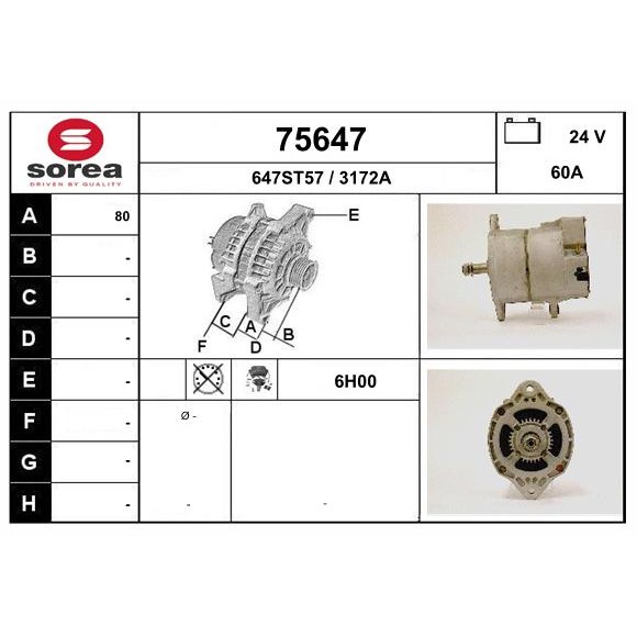 Слика на Алтернатор EAI 75647