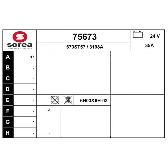 Слика на Алтернатор EAI 75673