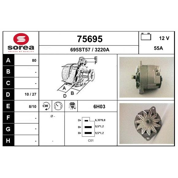 Слика на Алтернатор EAI 75695