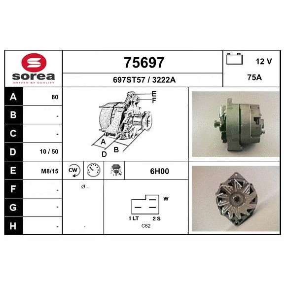 Слика на Алтернатор EAI 75697