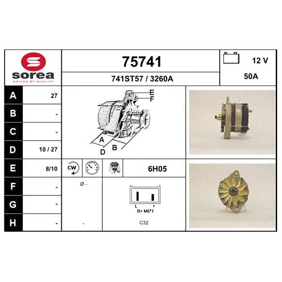 Слика на Алтернатор EAI 75741