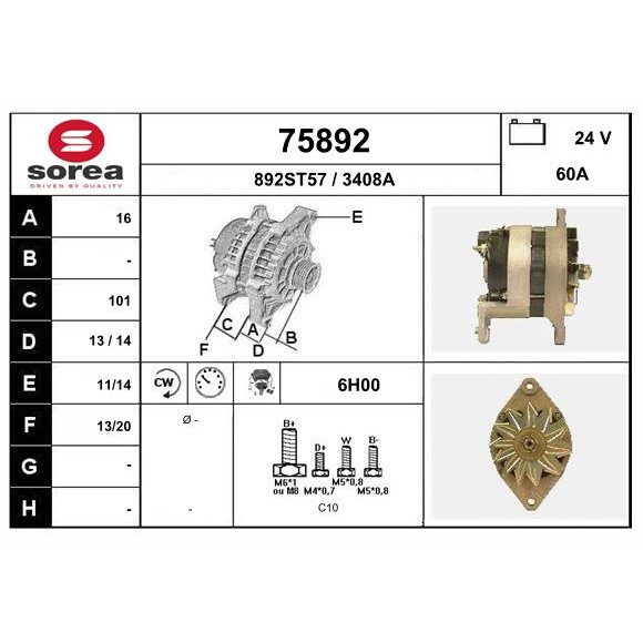 Слика на Алтернатор EAI 75892