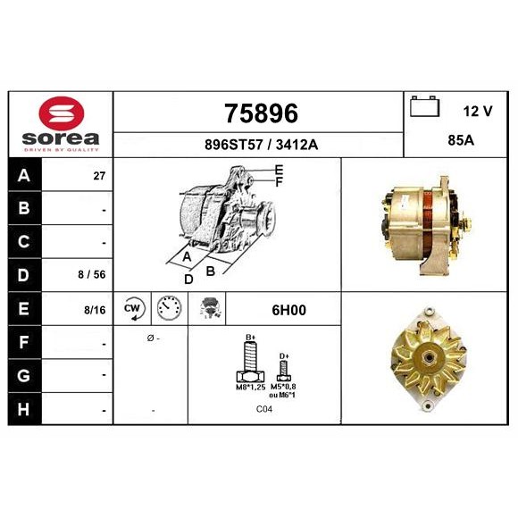 Слика на Алтернатор EAI 75896