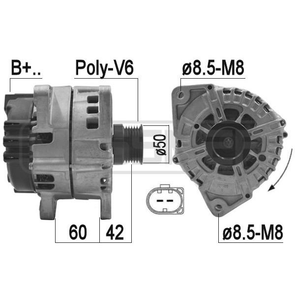 Слика на Алтернатор ERA 209187