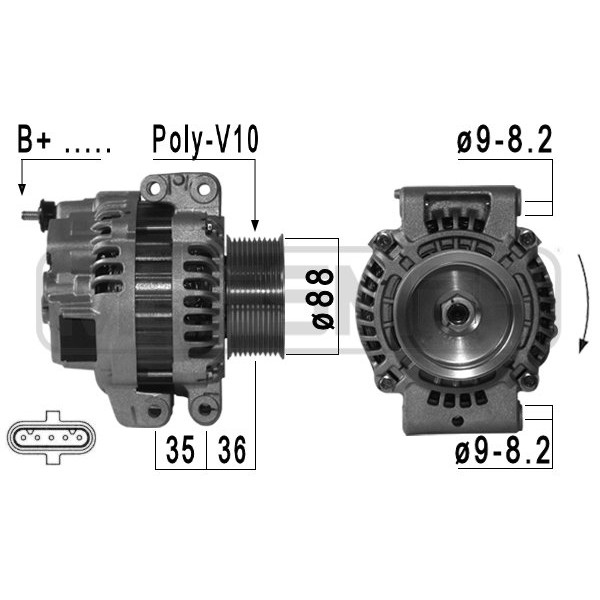 Слика на Алтернатор ERA 210917