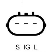 Слика 1 на Алтернатор LUCAS LRA03332