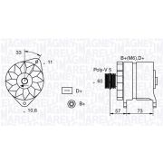 Слика 1 $на Алтернатор MAGNETI MARELLI 063321156010