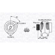 Слика 1 $на Алтернатор MAGNETI MARELLI 063377416010