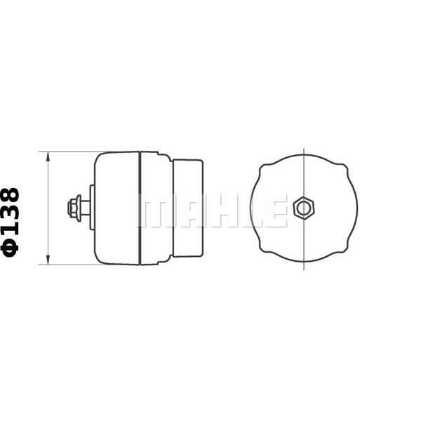 Слика на Алтернатор MAHLE MG 114