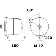 Слика 2 $на Алтернатор MAHLE MG 128