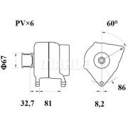 Слика 2 $на Алтернатор MAHLE MG 15