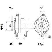 Слика 2 $на Алтернатор MAHLE MG 16