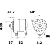 Слика 1 $на Алтернатор MAHLE MG 176