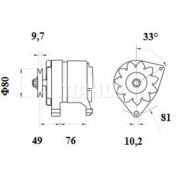 Слика 2 $на Алтернатор MAHLE MG 211