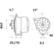 Слика 2 $на Алтернатор MAHLE MG 218