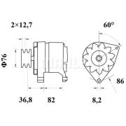 Слика 2 $на Алтернатор MAHLE MG 330
