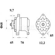 Слика 1 $на Алтернатор MAHLE MG 520