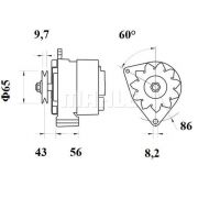 Слика 1 $на Алтернатор MAHLE MG 527