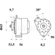 Слика 2 $на Алтернатор MAHLE MG 533