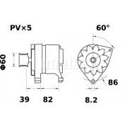 Слика 2 $на Алтернатор MAHLE MG 662