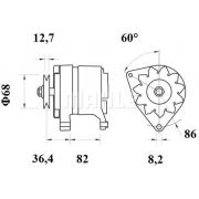 Слика 2 $на Алтернатор MAHLE MG 682