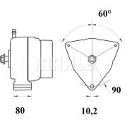 Слика 2 на Алтернатор MAHLE MG 794