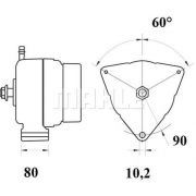 Слика 2 на Алтернатор MAHLE MG 795