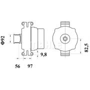 Слика 2 на Алтернатор MAHLE MG 799