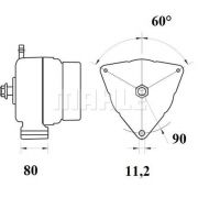 Слика 2 $на Алтернатор MAHLE MG 807