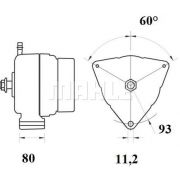 Слика 2 на Алтернатор MAHLE MG 818