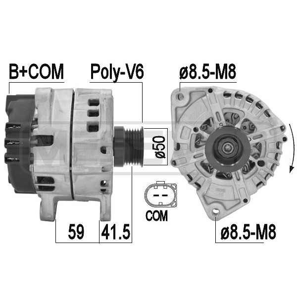 Слика на Алтернатор MESSMER 209203