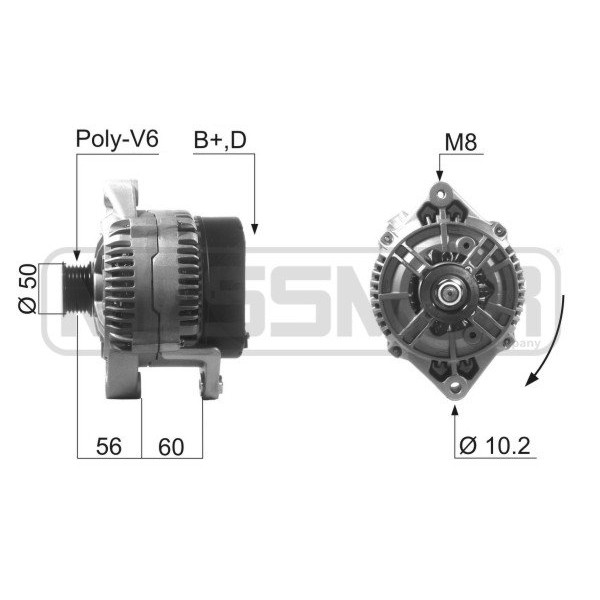Слика на Алтернатор MESSMER 210165