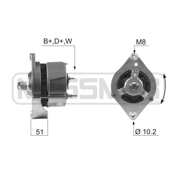 Слика на Алтернатор MESSMER 210321